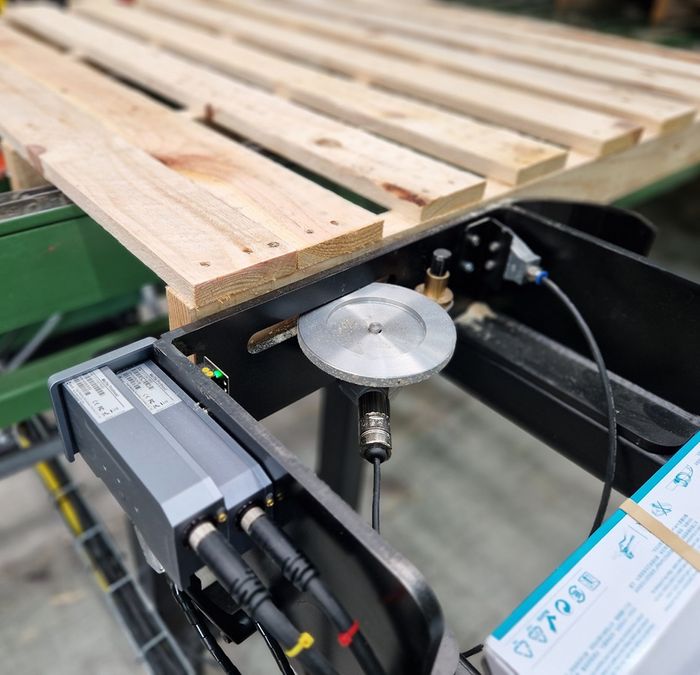 MoTix 4000 Low Profile Printheads Ideal for Winged Pallets