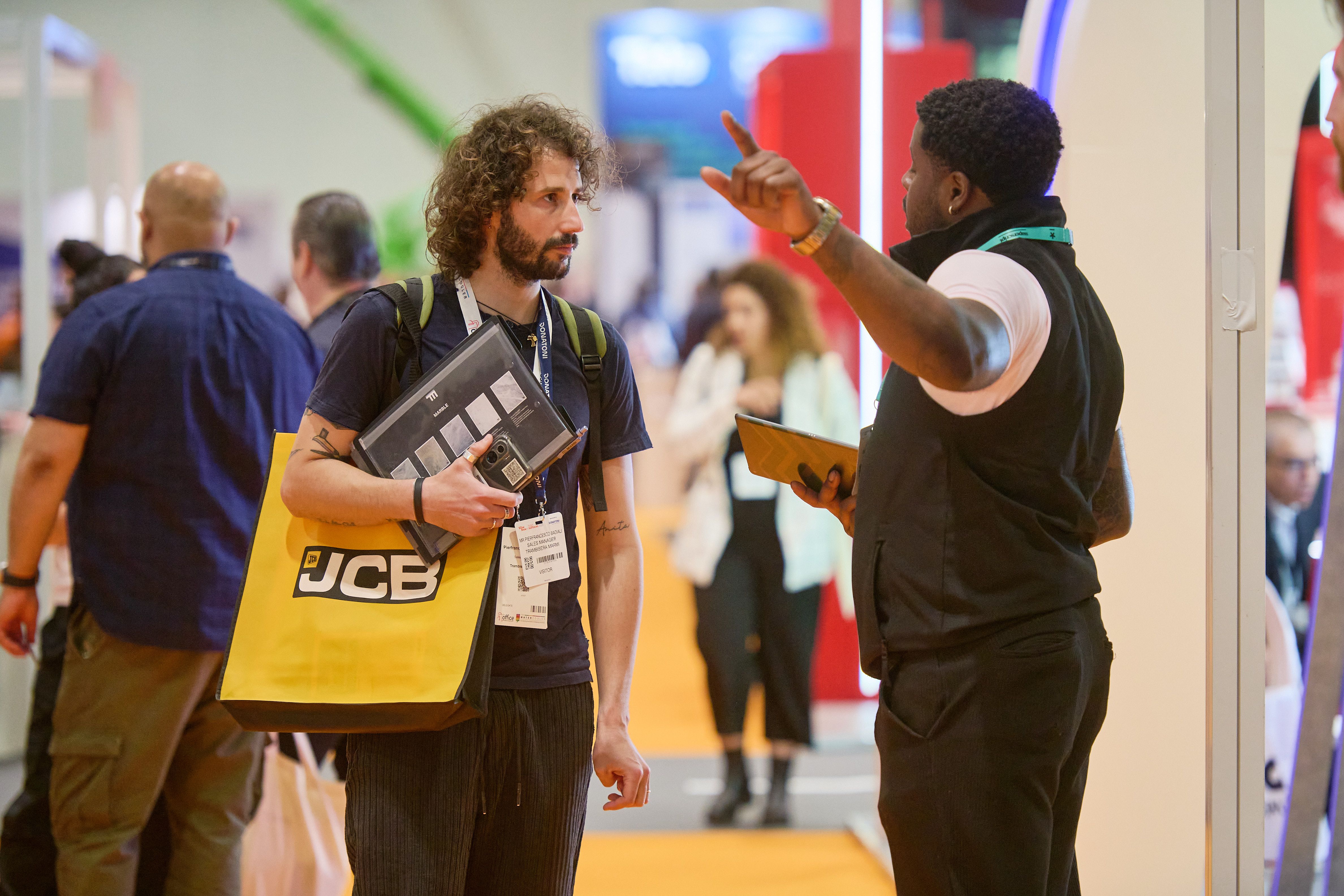 UKCW visitor interaction