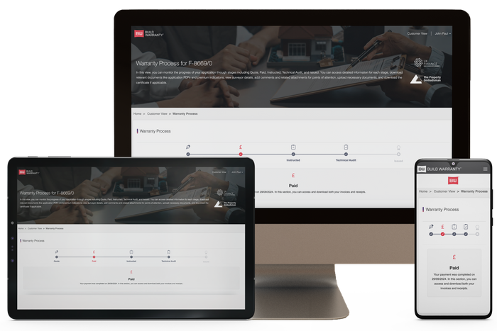 EXCITING NEW LOOK FOR THE BUILD WARRANTY® CLIENT AND PARTNER APPS!