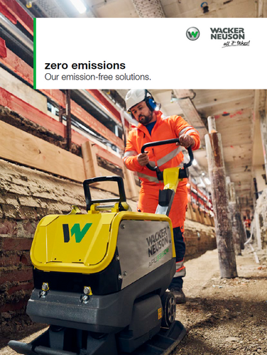 Wacker Neuson Zero Emission Products