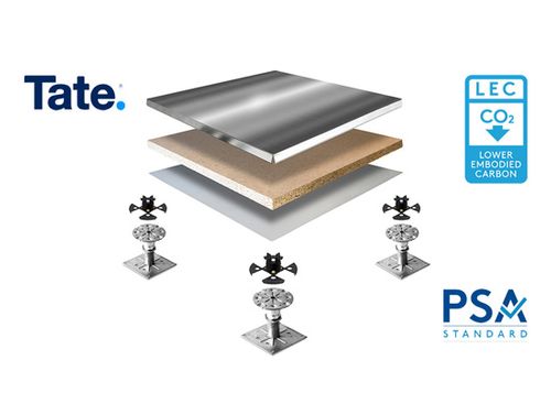 Tate RMG600+ part of the Lower Embodied Carbon (LEC) range is a market first for access floors.