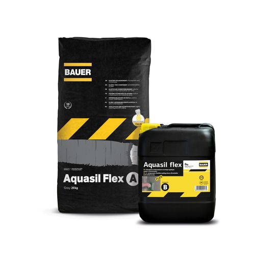 AQUASIL FLEX Two-component, cement-based waterproofing mortar
