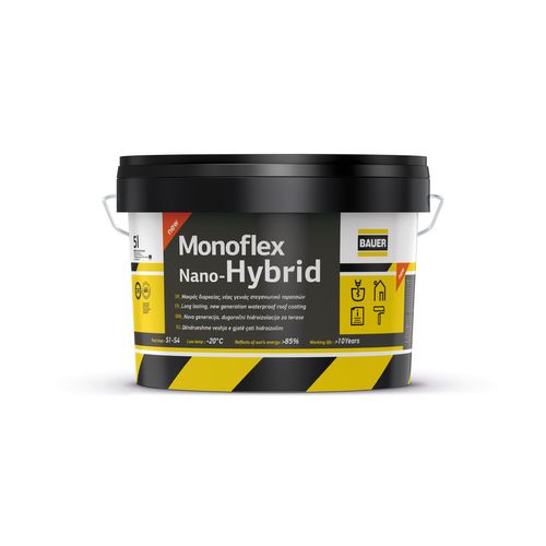 MONOFLEX NANO HYBRID New Generation hybrid elastomeric roof waterproofing coating