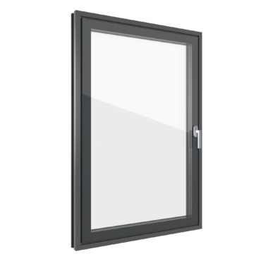 All-glass windows