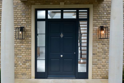 Timber entrance doors