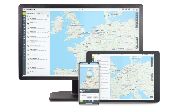 Webfleet Fleet Management Software