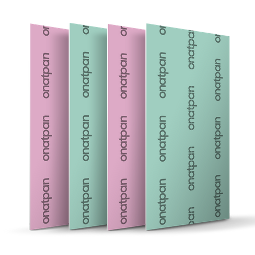 Onatpan Maroon - Moisture and Fire Resistant