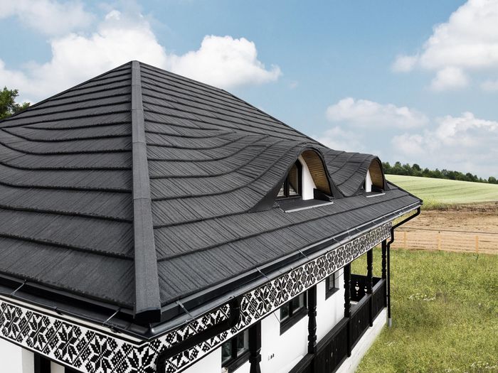 Novatik NATURA WOOD | Stone Coated Metal Roof Tile