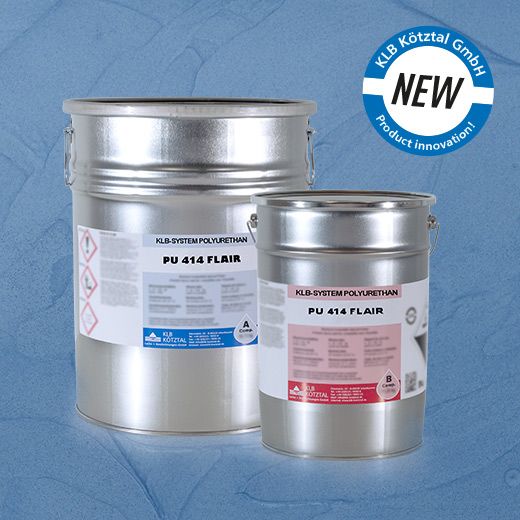 Jointless design floors with PU 414 FLAIR