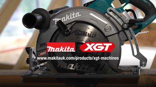 Makita XGT in action with Robin Clevett