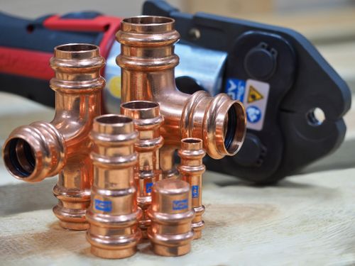 Streamline® ACR Copper Press Fittings for HVACR