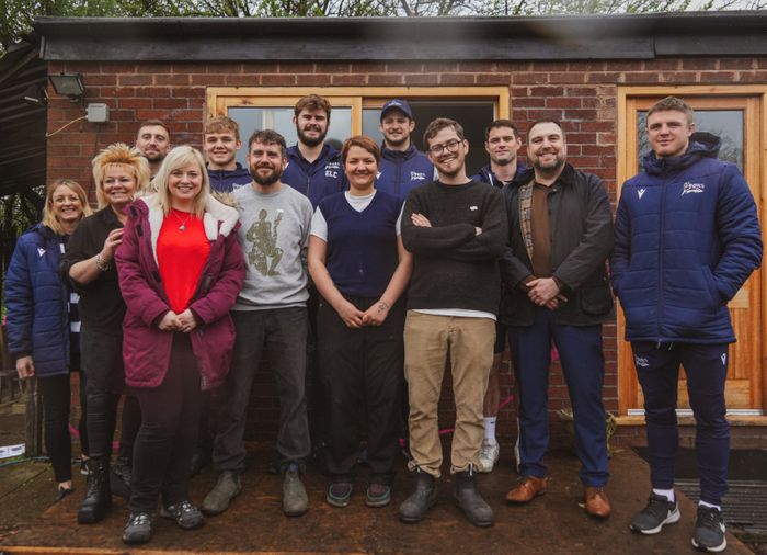 Manchester Urban Diggers and Roma launch outdoor kitchen at Platt Fields Market Garden