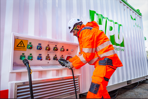 GeoPura teams up with EKFB to Champion Green Construction: Hydrogen Power on the path Toward Diesel Free Sites at HS2