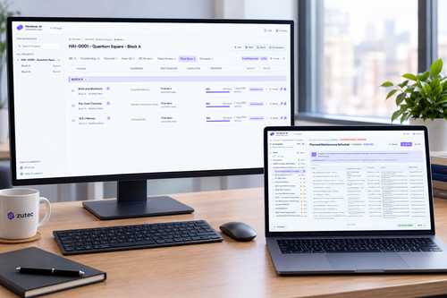 Zutec launches Handover AI to transform delivery of construction handover 