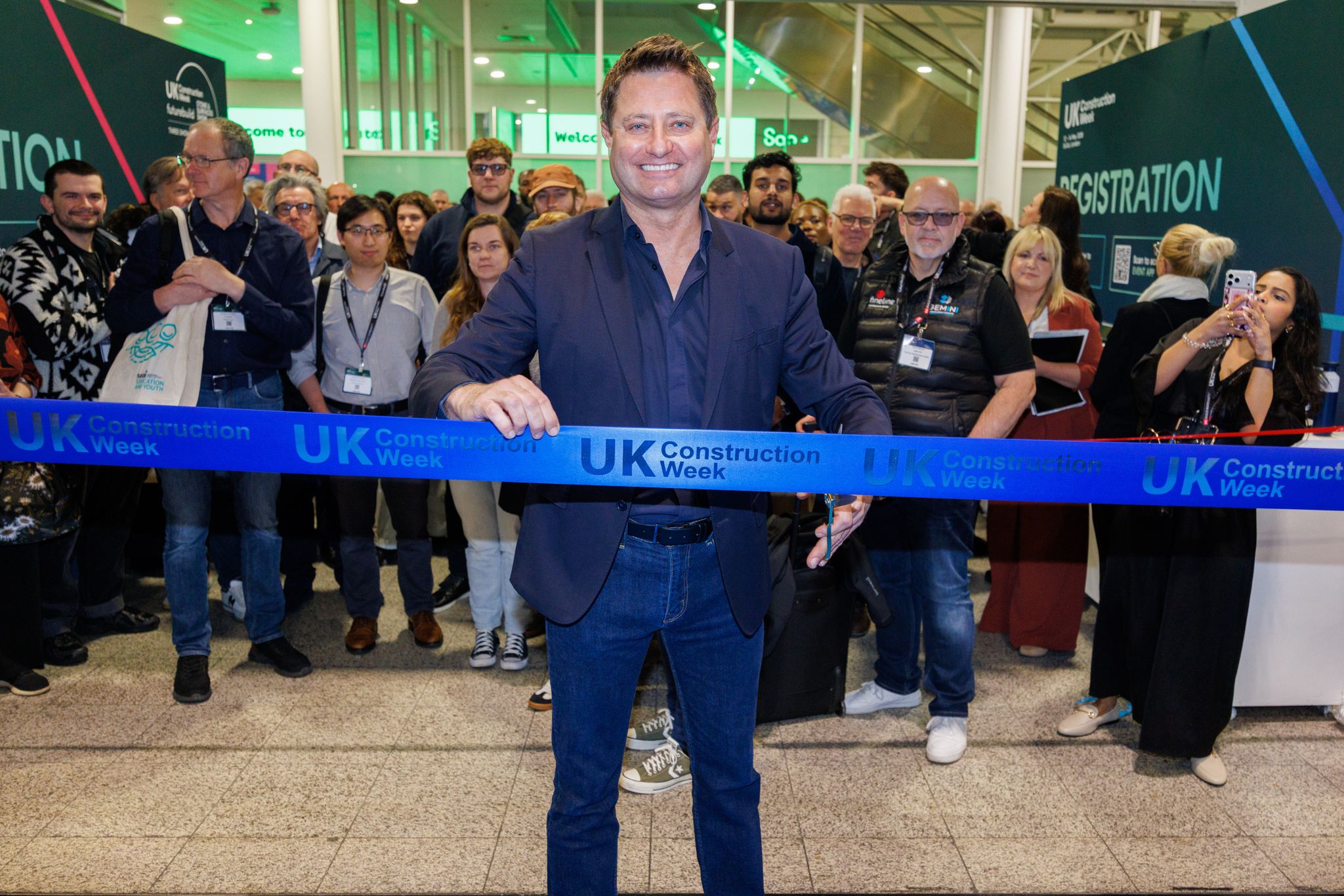 Registration picture with George Clarke 