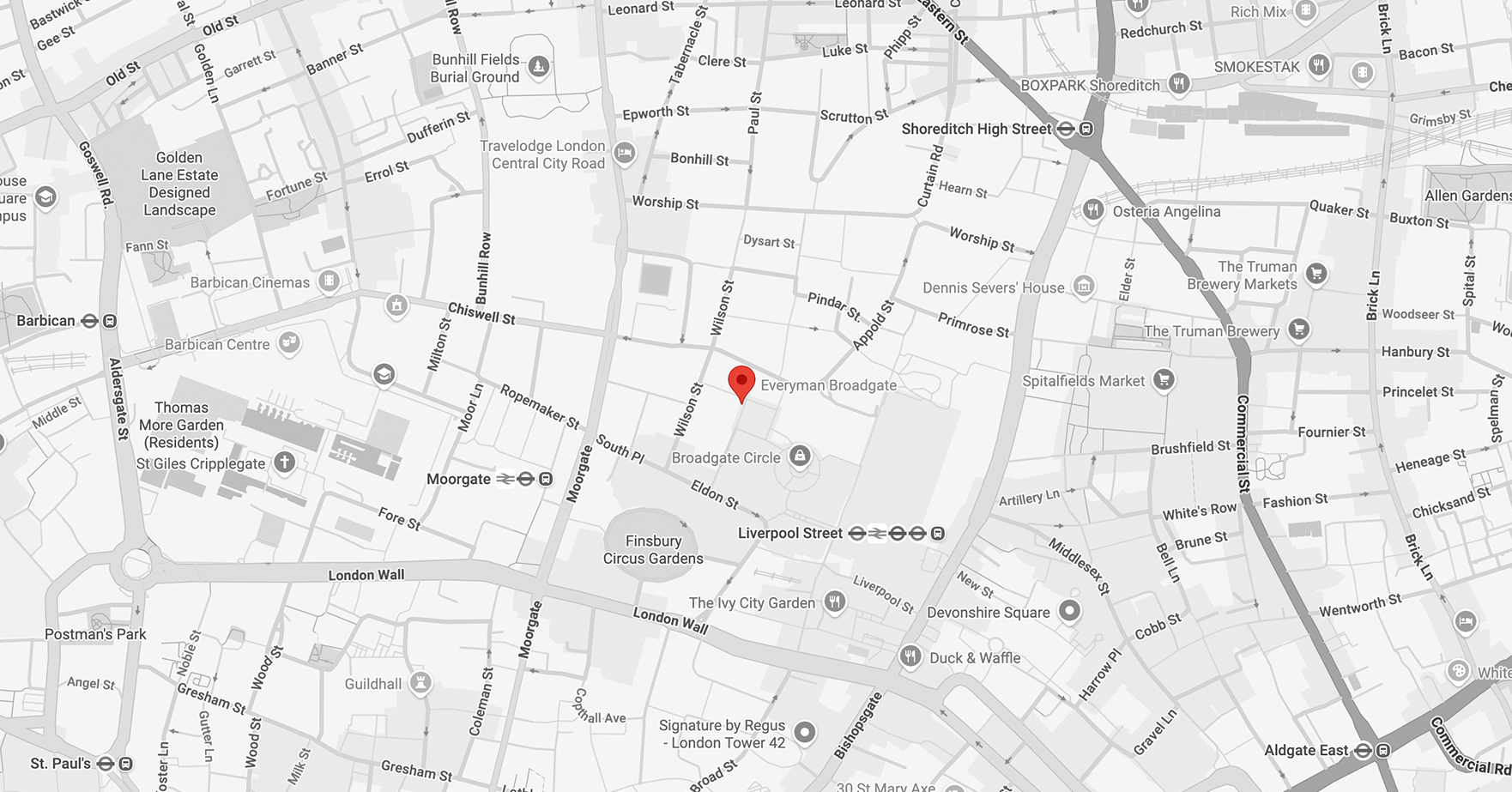 Everyman Broadgate