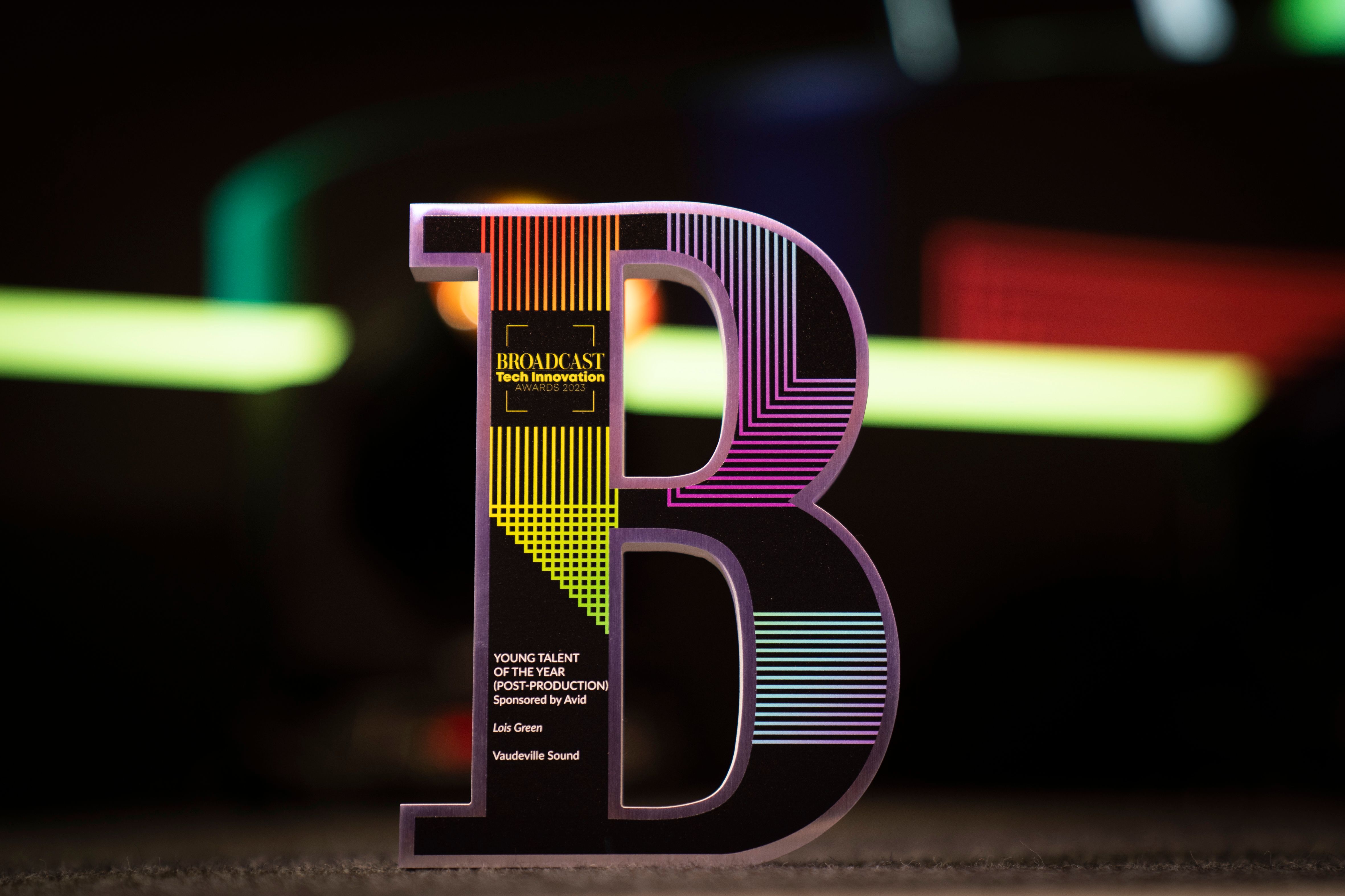 Broadcast Tech Innovation Awards - Trophy