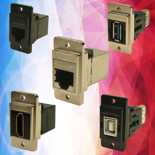 DualSLIMS 4-40 Imperial Mounting FeedThrough Connectors
