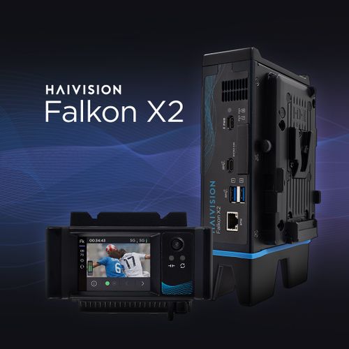 Haivision Unveils Falkon X2: Pushing the Boundaries of 5G Video Transmission for Live Broadcasting