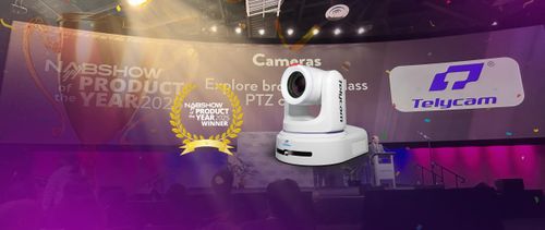 Telycam Explore Broadcast-class PTZ Camera Wins NAB Show 2025 Product of the Year Award