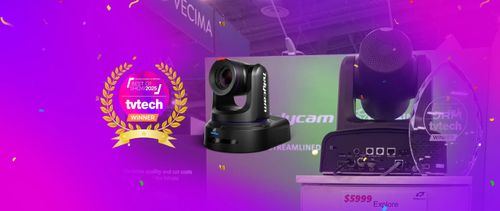 Telycam Explore Broadcast-class PTZ Camera Wins Future’s Best of Show Award, Presented by TVTech