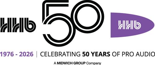 HHB Communications Celebrates 50 Years of Audio Excellence