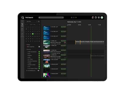 TVU Search – AI-Powered Live Video Search & Clipping