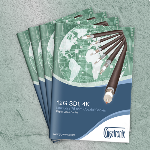 12G SDI, 4K Coaxial Cables