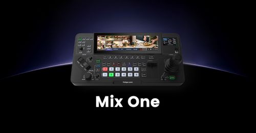 MIX ONE: All-in-One Video Switcher for PTZ-Centric Production