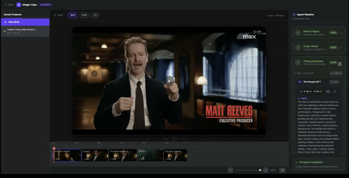 StoryLab - AI Agents for Search, Discovery and Editing