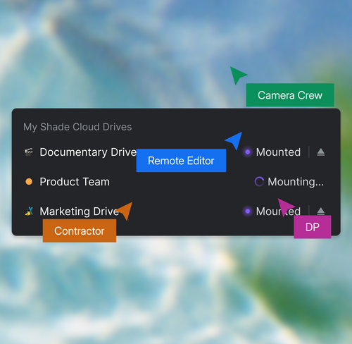 Mount the cloud like a hard drive