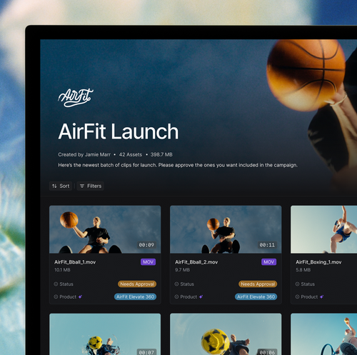 Securely share through collections
