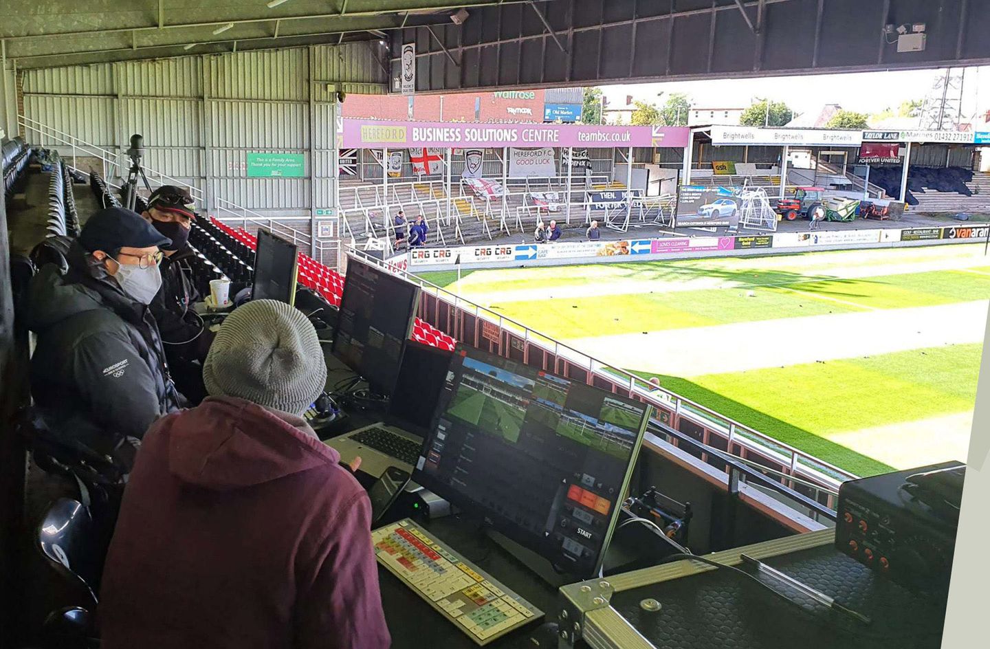Hereford FC Installs Multicam HD Production Facilities To Live Stream Home  Games - The Media Production  Technology Show