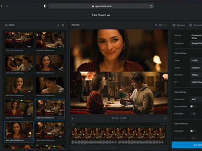 AI-enabled post-production tool Strada unveiled