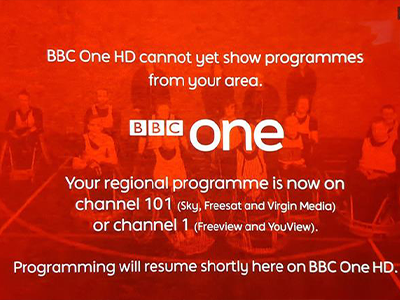 BBC begins BBC1 HD regions roll-out on Freeview