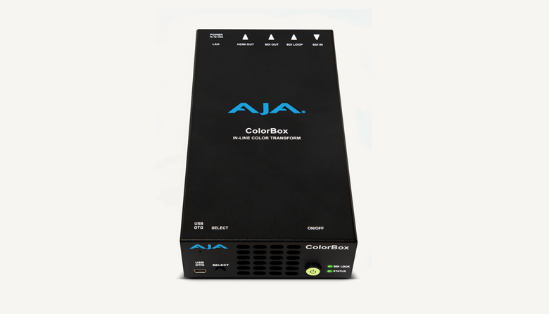 AJA launches ColorBox