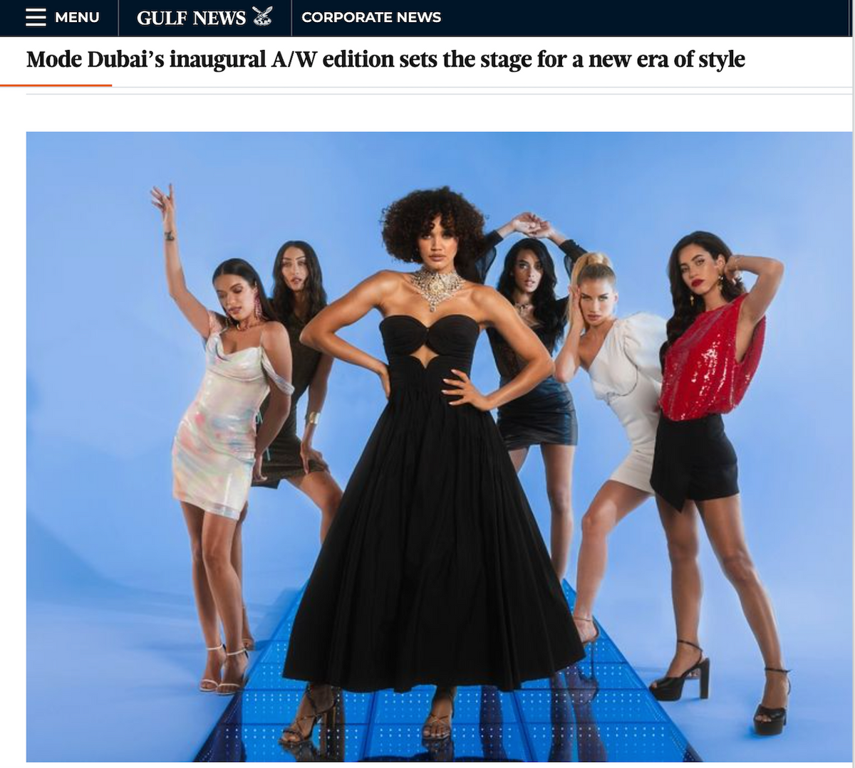 GULF NEWS: Mode Dubai's inaugural A/W edition sets the stage for a new era of style