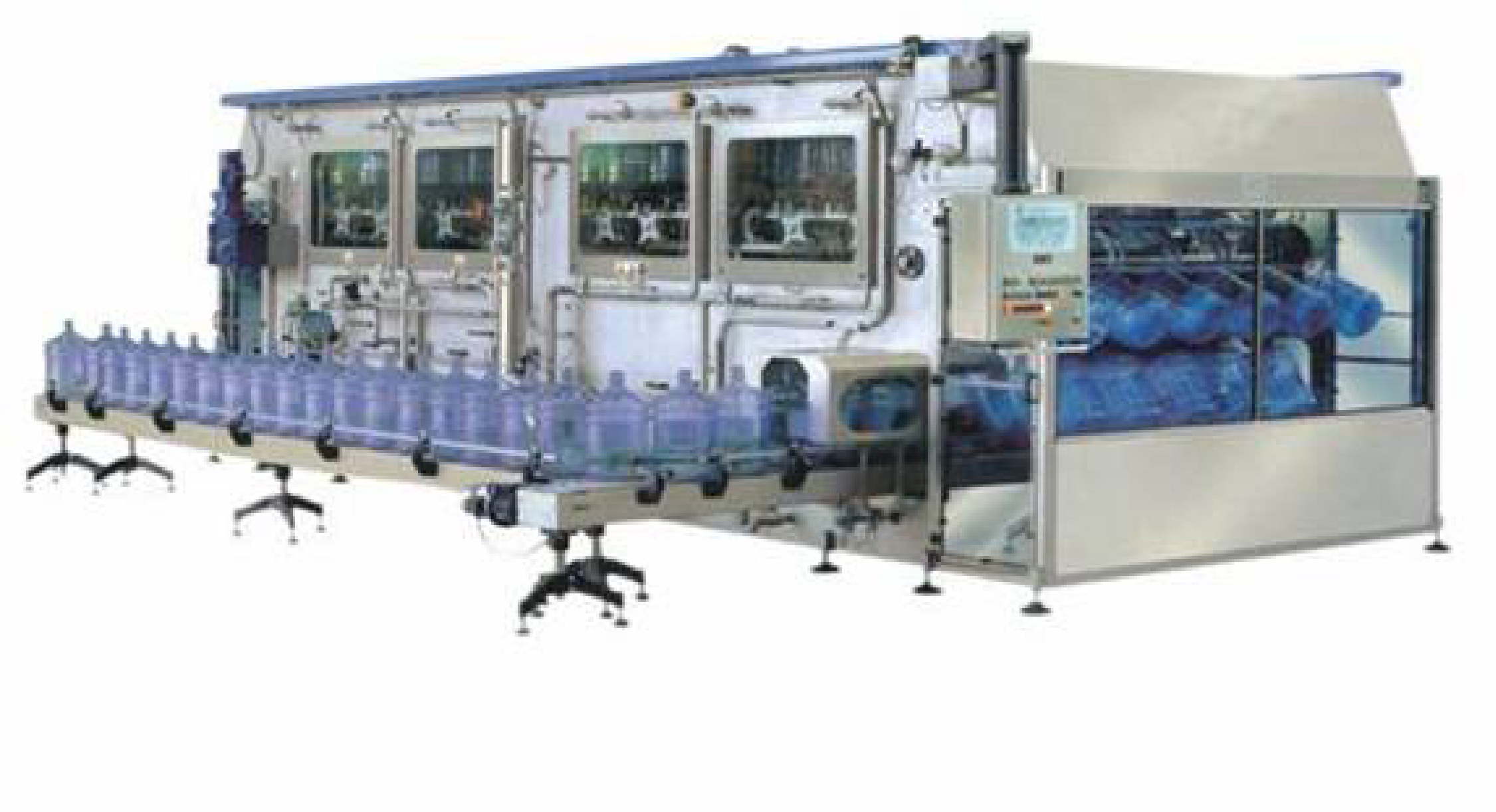 3&5 Gallon 3-in-1 Bottle Washing, Filling and Capping Machine