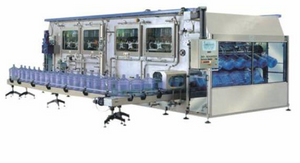 3&5 Gallon 3-in-1 Bottle Washing, Filling and Capping Machine