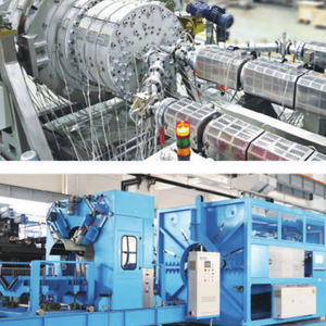 pipe, sheet and profile production lines, PVC blending and dosing systems 