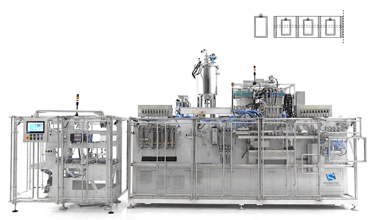 HFFS-60 SPOUTED SACHET PACKAGING MACHINE