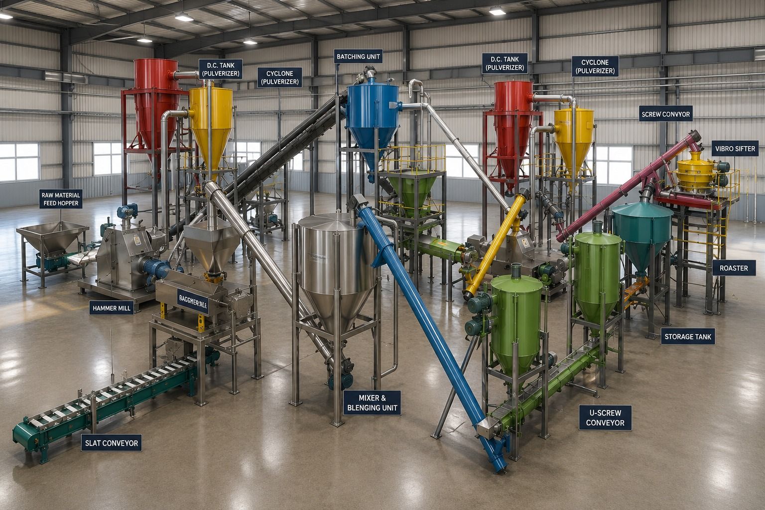 FOOD PROCESSING PLANT