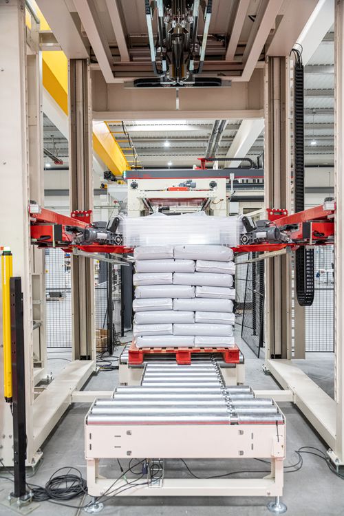 Stretch Hooding Wrapping Machine