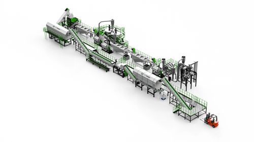 PET Bottle Flakes Recycling & Washing Line
