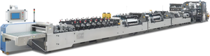 CW-700SQB Heavy Duty Multi-function Laminated Flat-bottom Pouch Making Machine