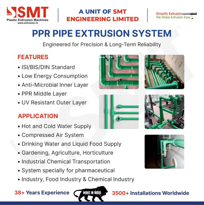 PPR Pipe Extrusion System
