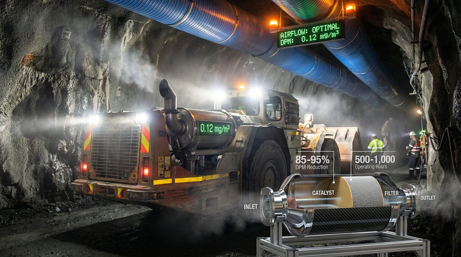 Effects of Retrofit Diesel Particulate Filters (DPFs) on Reduction of Diesel Particulate Emissions