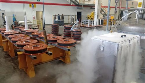 A Glimpse Inside Bedeschi’s Workshop: the Shrink Fit Method Using Liquid Nitrogen
