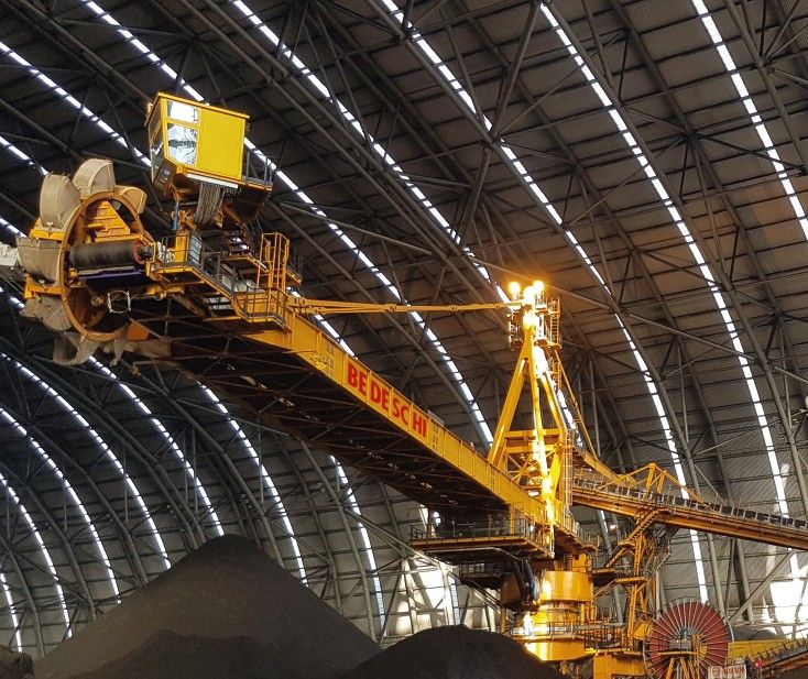 Bedeschi completed the third Bucket Wheel for Italian Steel Plant