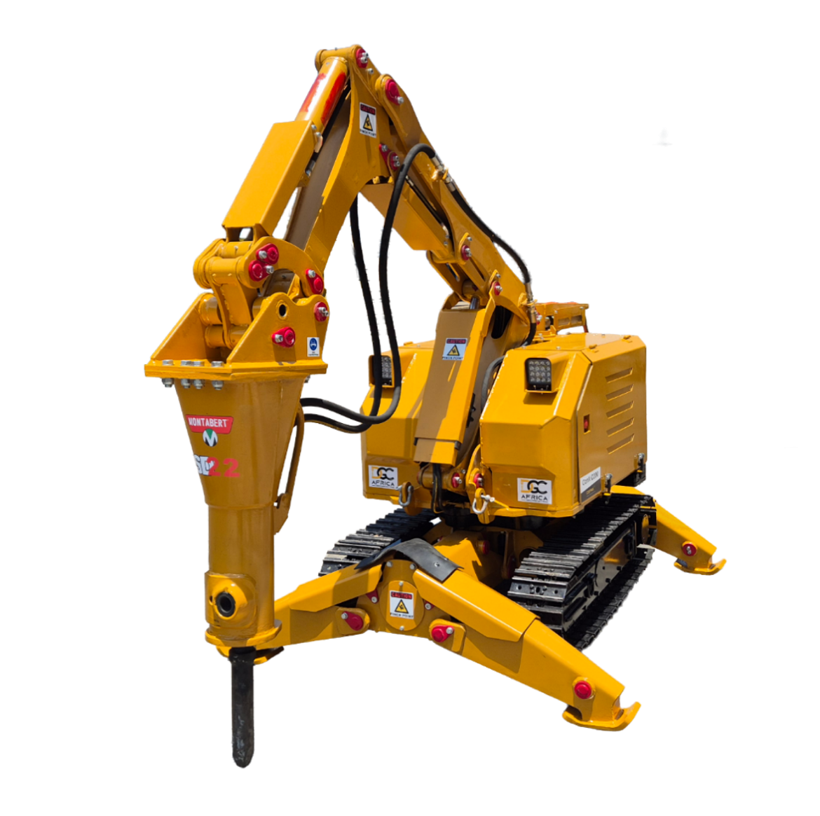 Conax Machine Solutions -  ConX-D200 Robot Demolition Rig 